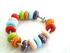 pandora glass beads size